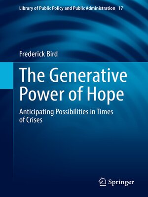 cover image of The Generative Power of Hope